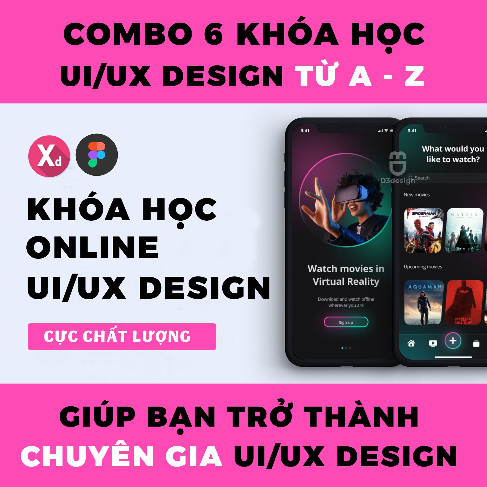  Combo 6 Khóa Học UI/UX Từ A - Z Giúp Bạn Trở Thành Chuyên Gia UI/UX