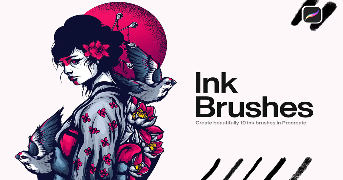 Tải Brush Procreate Cực Đẹp Hoàn Toàn Miễn Phí Dành Cho Designer