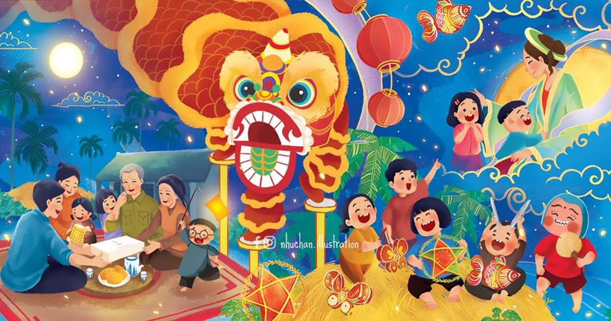 8 Bảng Màu Color Palette Tuyệt Đẹp Cho Tết Trung Thu 2023