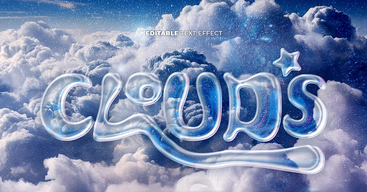 Tải 6 Template PSD Text Effect Cực Đẹp, Chất Lượng Dành Cho Designer 