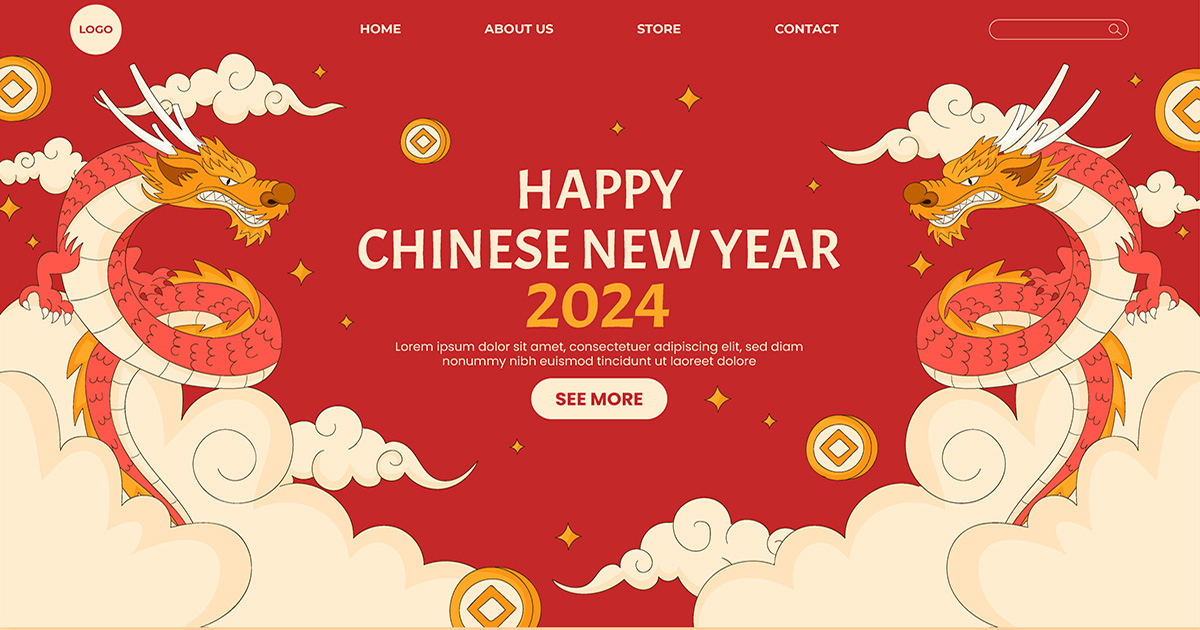 Tải 10 Vector Họa Tiết Con Rồng Cực Đẹp Đón Chào Năm Mới 2024