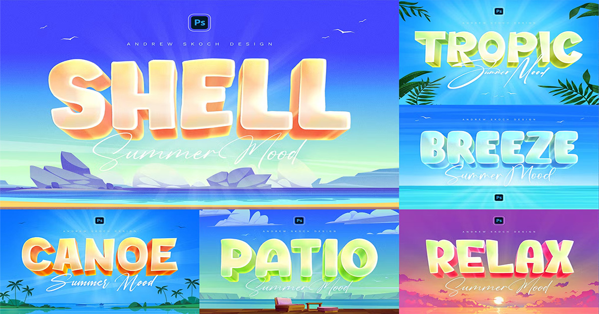 Tải Bộ Text Effect Chủ Đề Mùa Hè Siêu Đẹp, Hoàn Toàn Miễn Phí Mới Nhất 2024