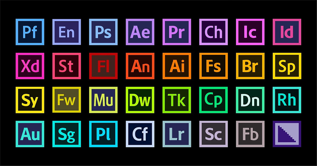 TẤT TẦN TẬT CÁC CÔNG DỤNG CỦA TỪNG PHẦN MỀM ADOBE