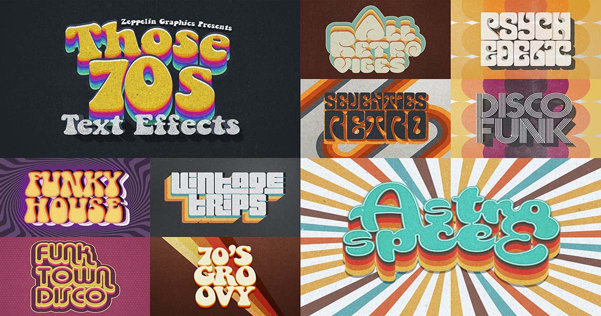 Tải 5 Bộ Text Effect Đẹp Mê Ly Hoàn Toàn Miễn Phí 2022