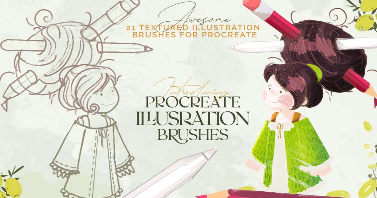 Tải Brush Procreate Miễn Phí Cực Đẹp, Có Chọn Lọc 2022