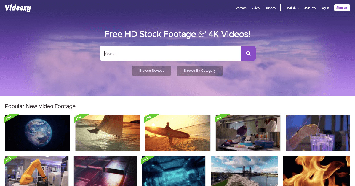 TOP 10 WEB CUNG CẤP VIDEO STOCK MIỄN PHÍ