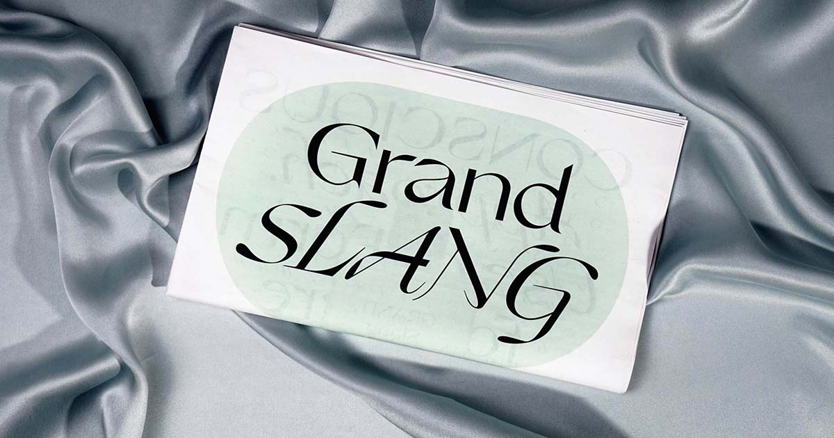 Font Việt Hóa SVN - Grand Slang (2 fonts) Mang Phong Cách Hiện Đại