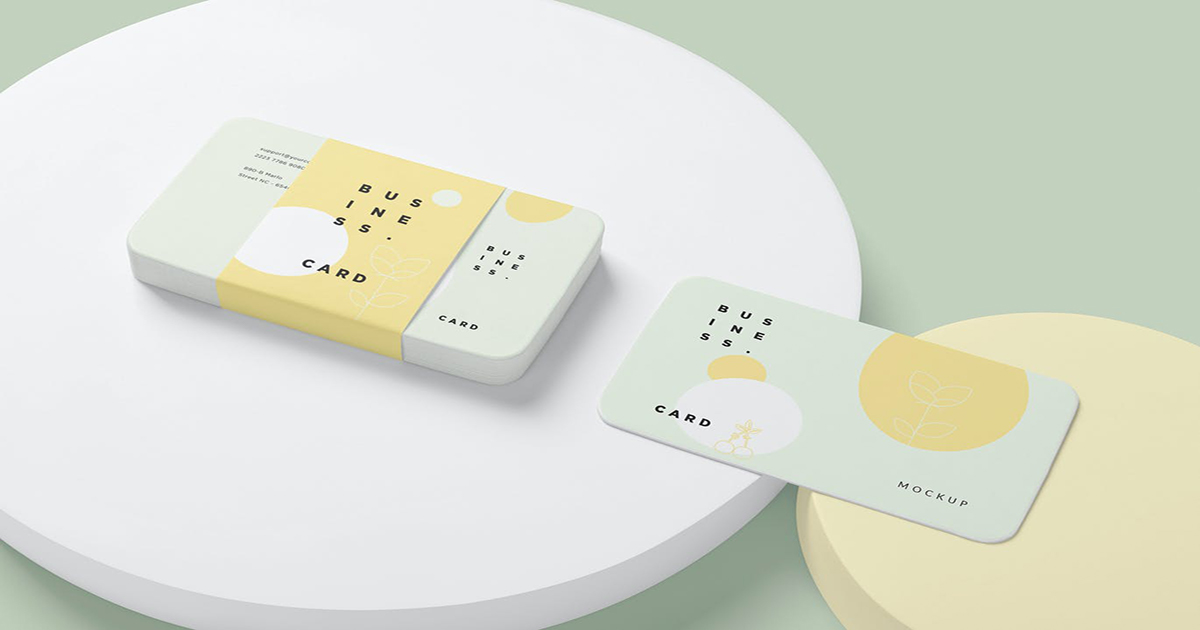 SHARE MẪU MOCKUP CARD VISIT MIỄN PHÍ TUYỆT ĐẸP 2021