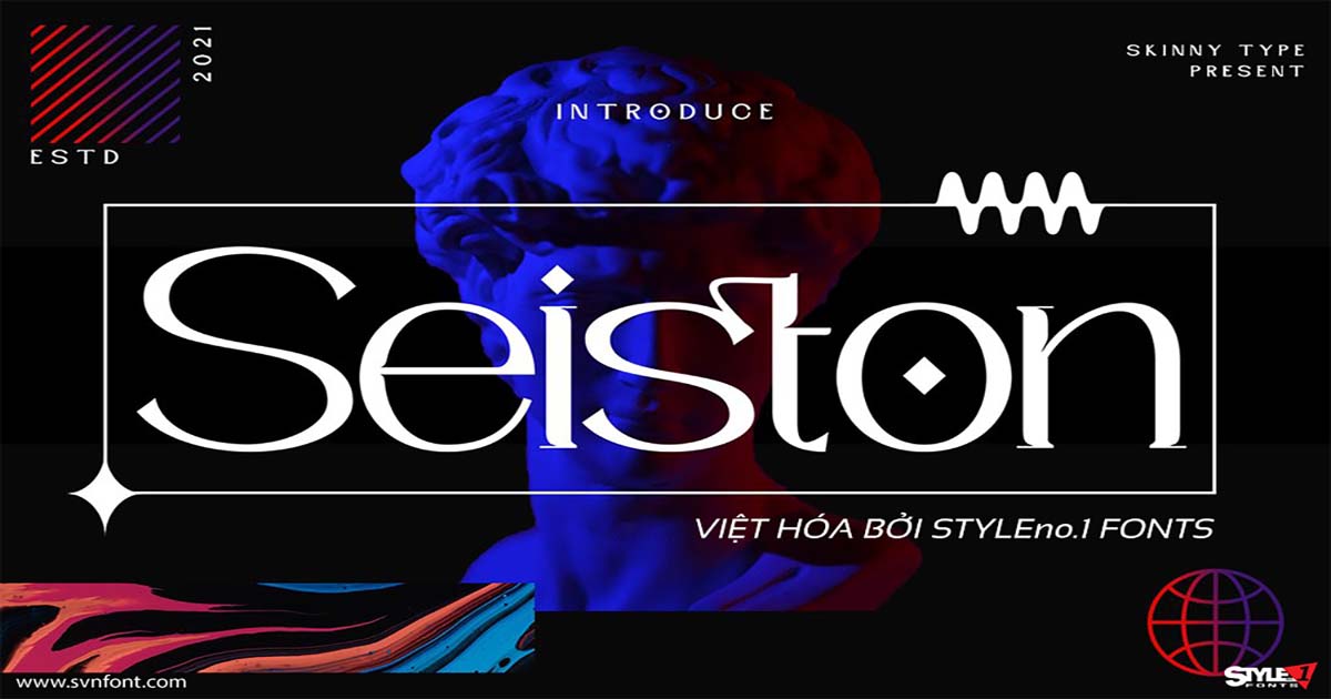 Font Việt Hóa SVN- Seiston Mang Phong Cách Hiện Đại Mới