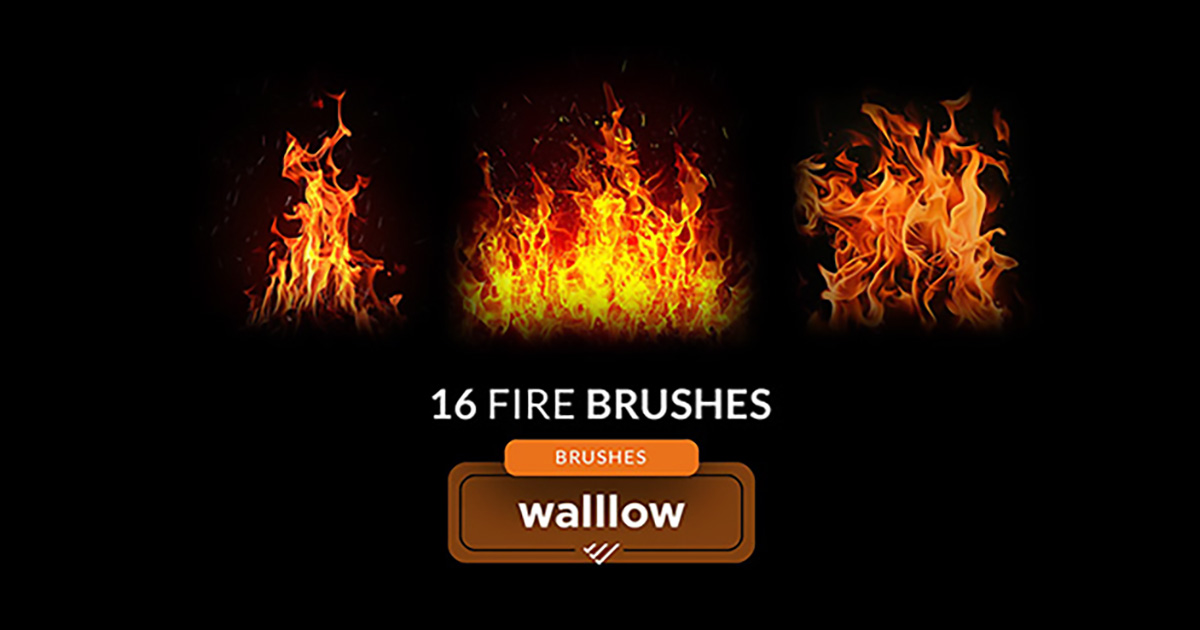 Tải 16 Brush Photoshop Ngọn Lửa Cực Đẹp Dành Cho Designer Chuyên Nghiệp